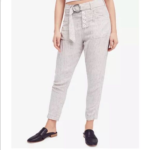 NWT Free People Emerson Tapered Utility Pants - Picture 6 of 6